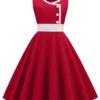 Topluxster Sleeveless Rockabilly  Gown - Image 2